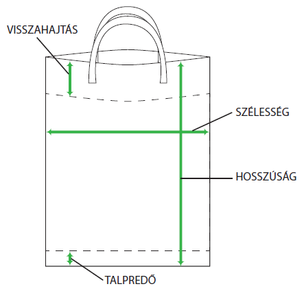 szallagfüles reklámtáska